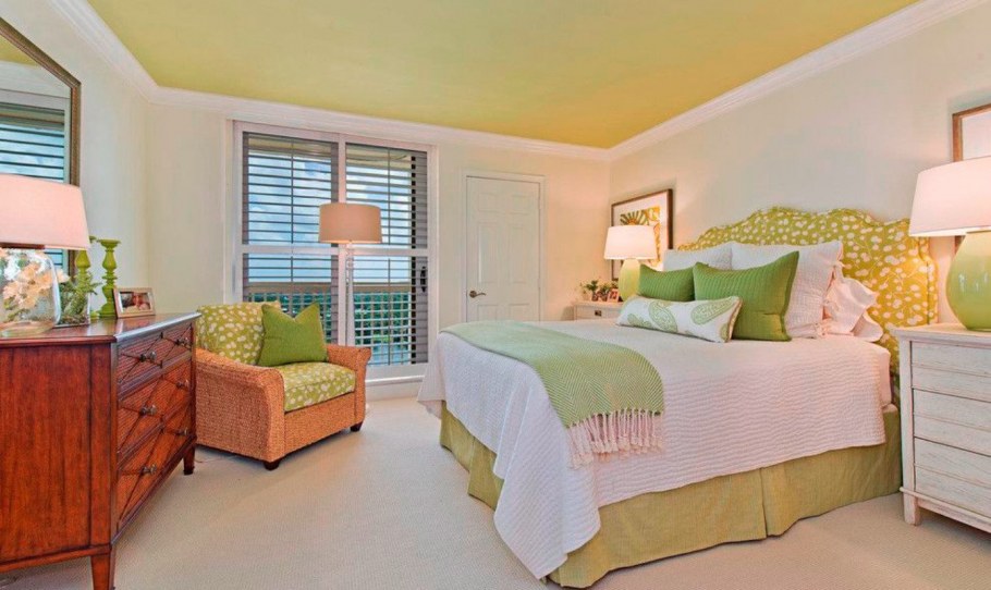 Зеленая спальня