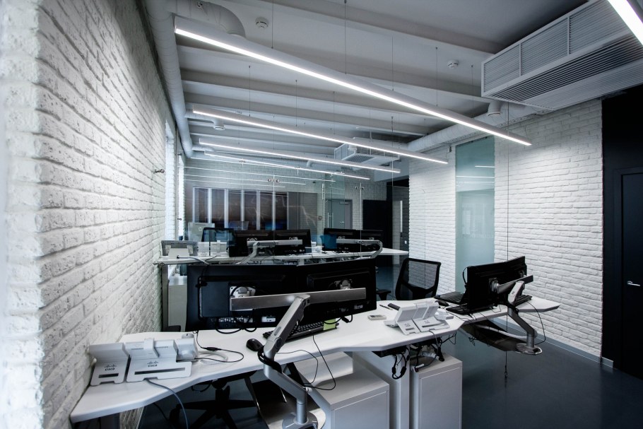 Освещение в офисе
