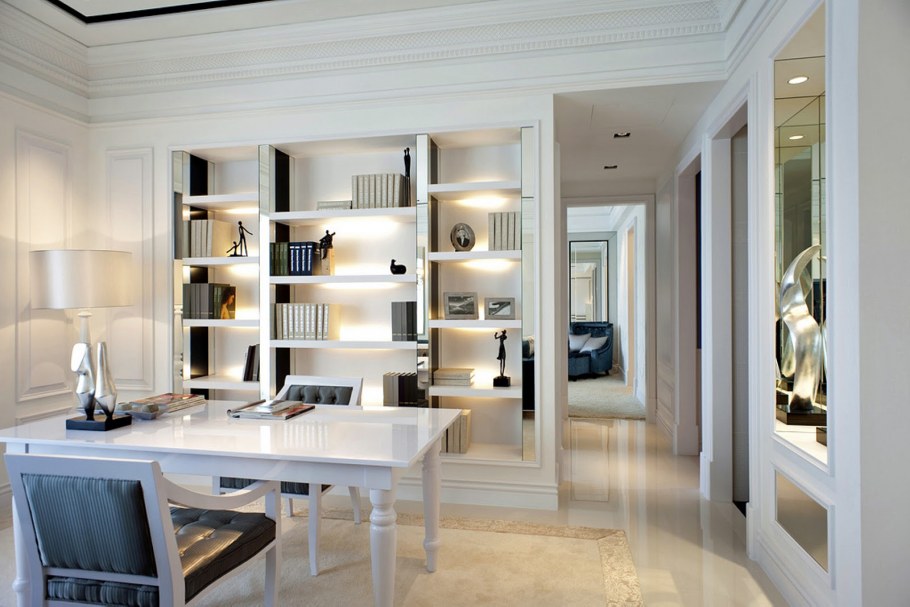 Современный интерьер домашнего кабинета