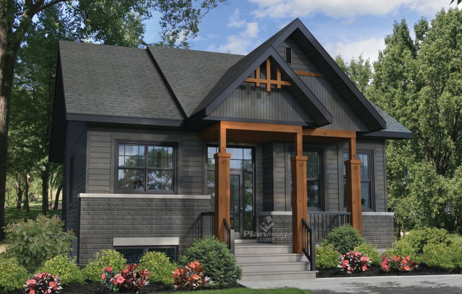 Загородный дом небольшой