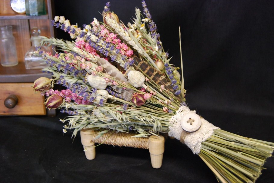 Сухоцветы Сканди стиль