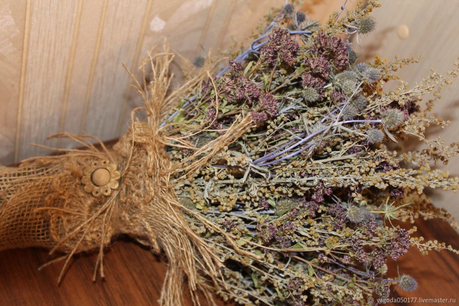 Композиции из сухоцветов