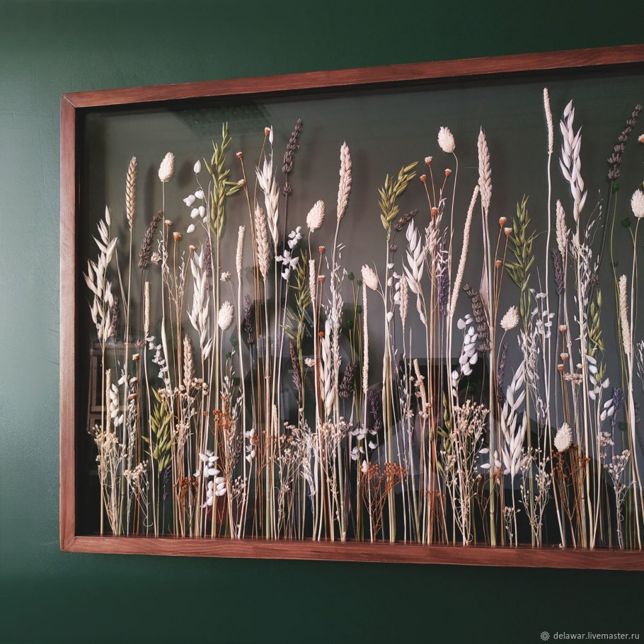 Сухоцветы Сканди стиль