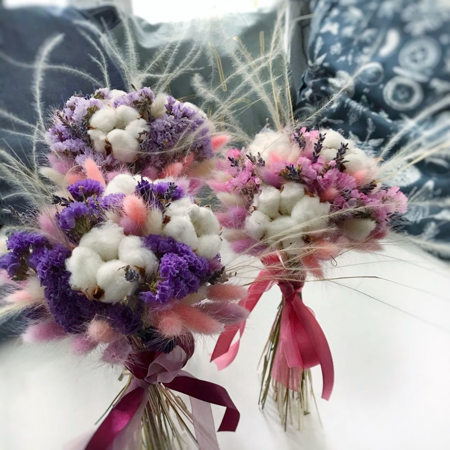 Сухоцветы Сканди стиль