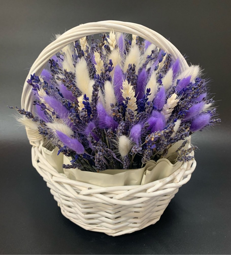 Букет сухоцветов "пшеница"