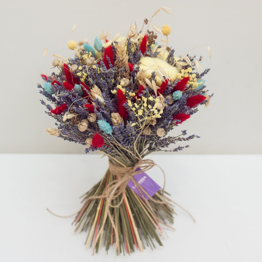 Панно из сухоцветов