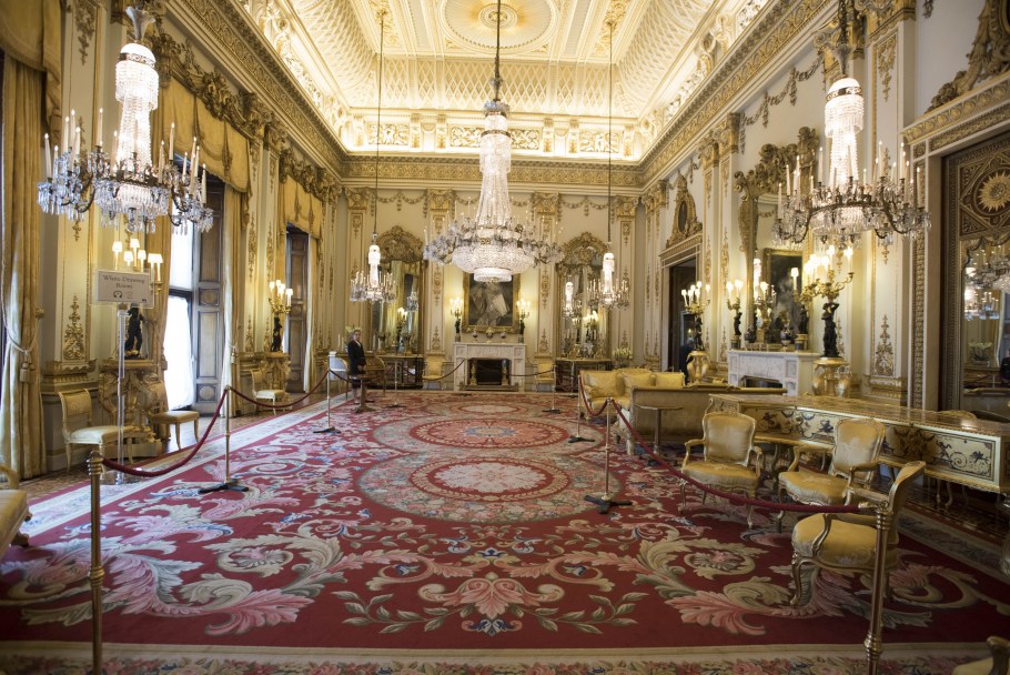 Букингемский дворец интерьеры