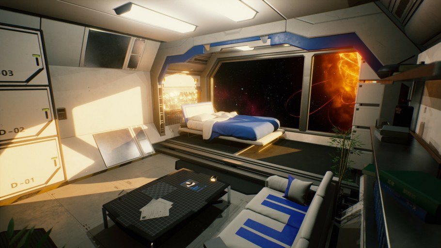 Модель интерьера комнаты