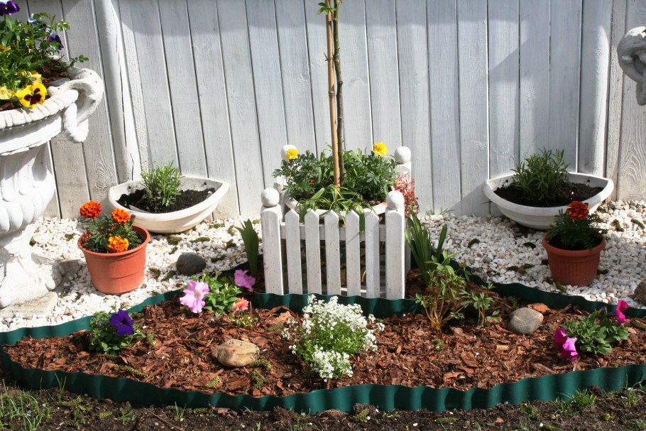 Мини клумбы своими руками