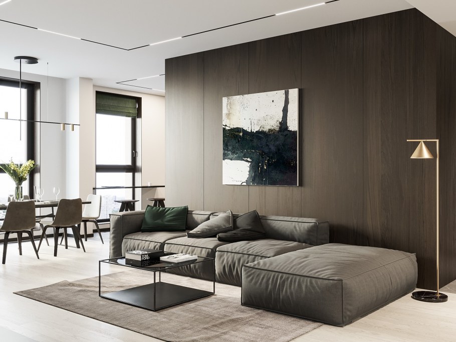 Интерьер в серых тонах