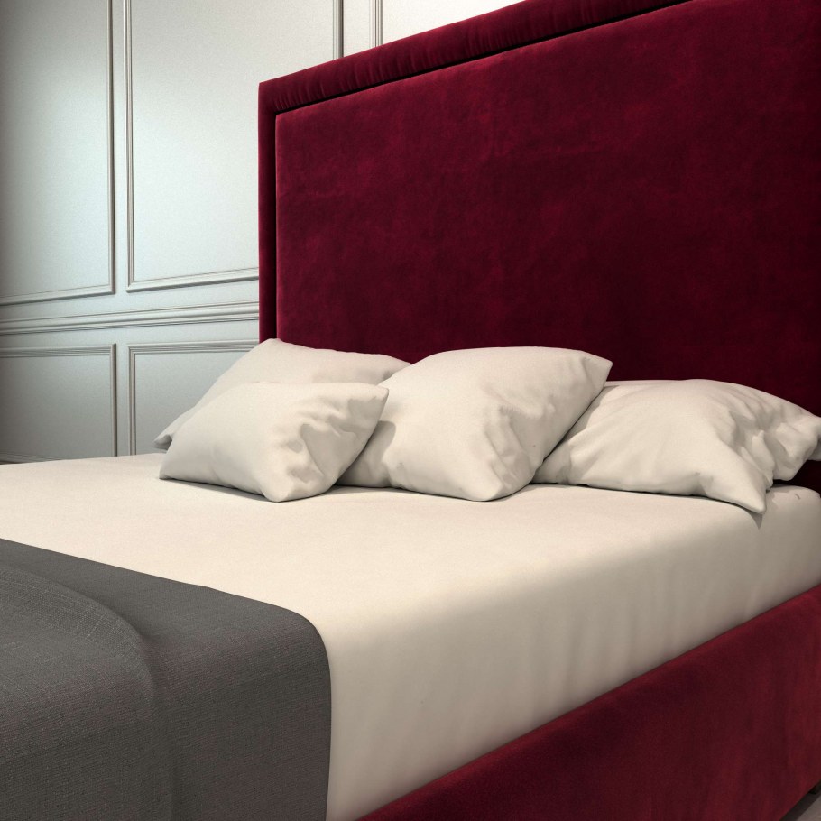 Кровать бордо МГС