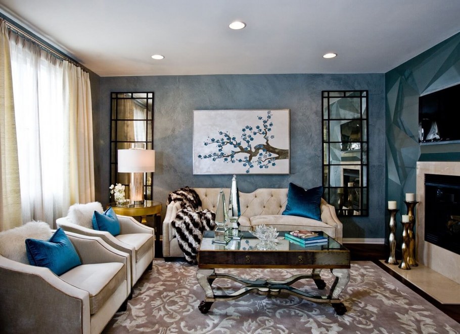 Декоративная штукатурка в стиле арт деко