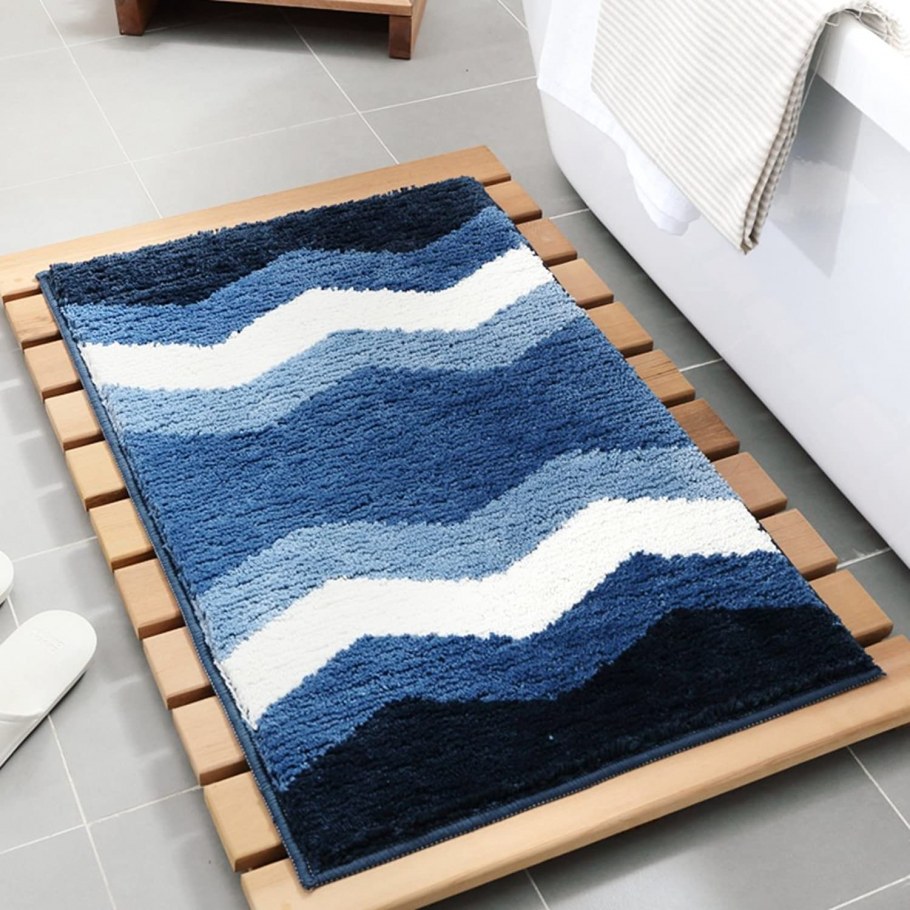 Коврик для ванной Modalin кружевной Evora 60x100см 5089/char006