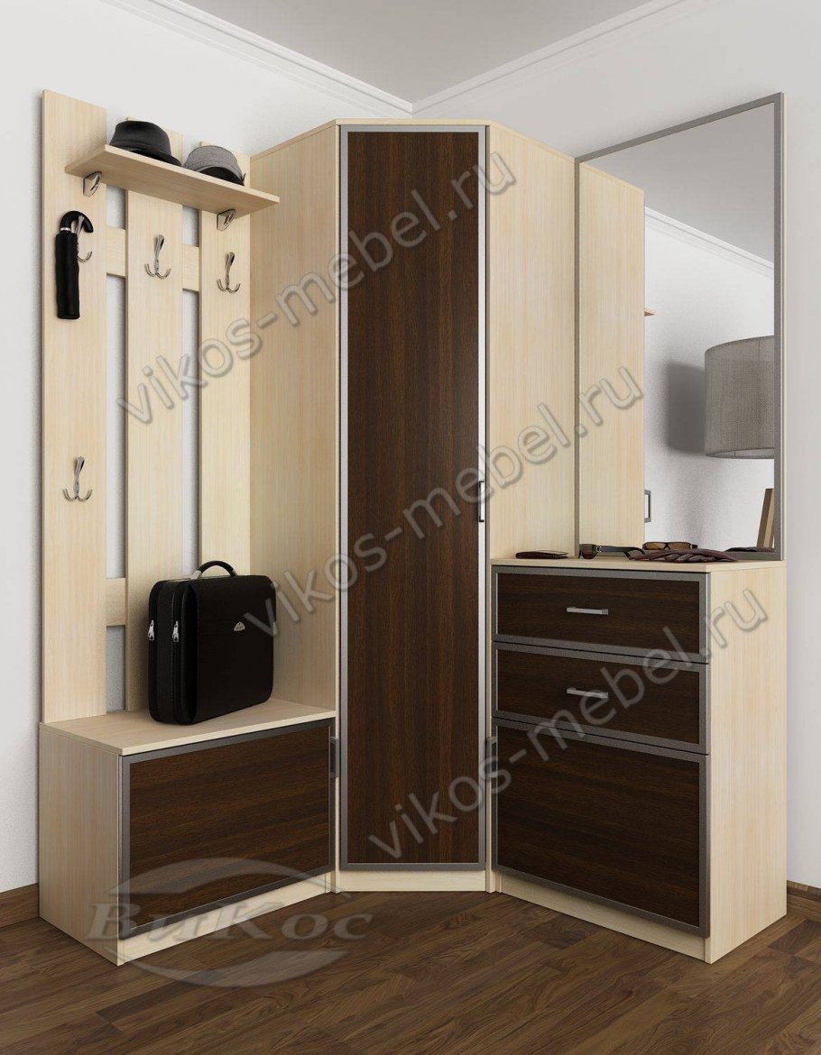 Прихожая Алиса венге/дуб молочный