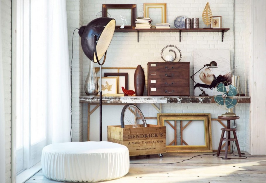 Стиль Винтаж предметах интерьера