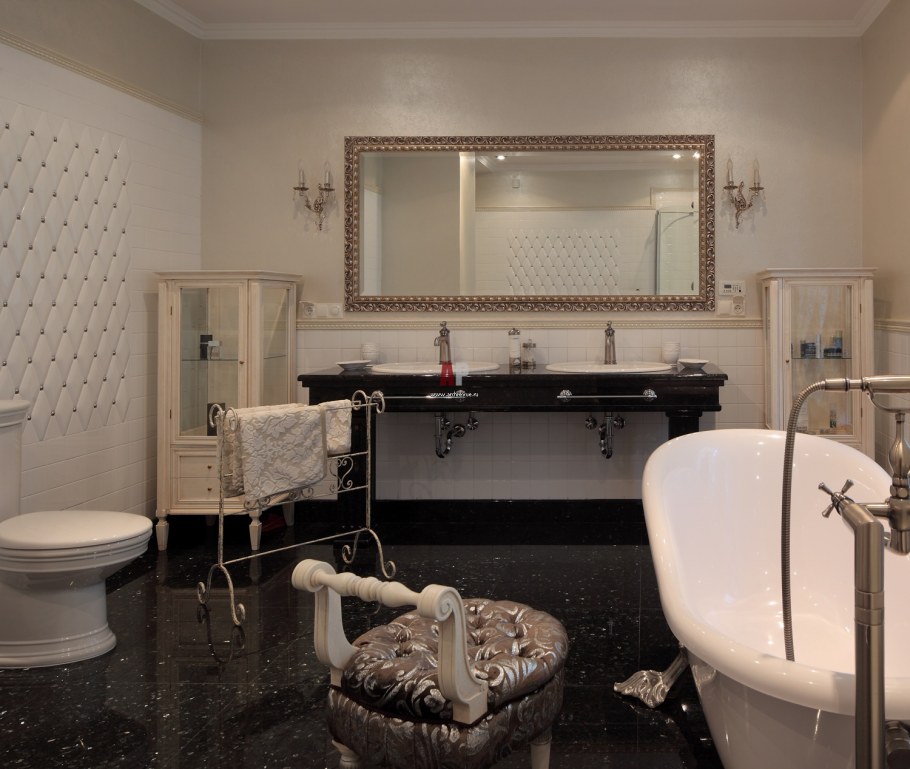 Ванная в современном английском стиле