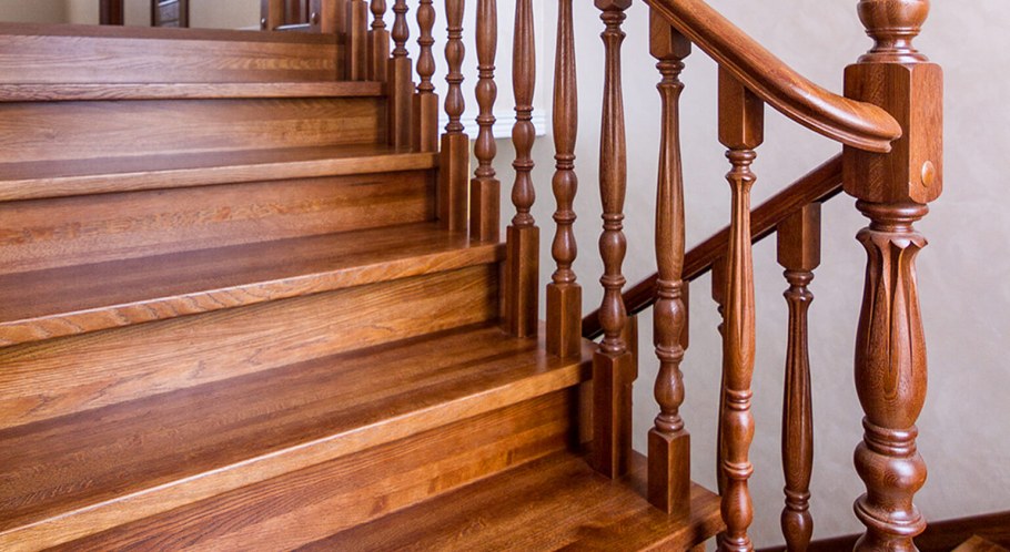 Деревянные ступеньки