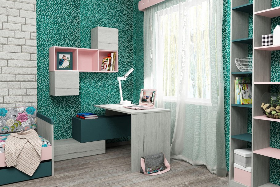 Нежные интерьеры детской для девочки