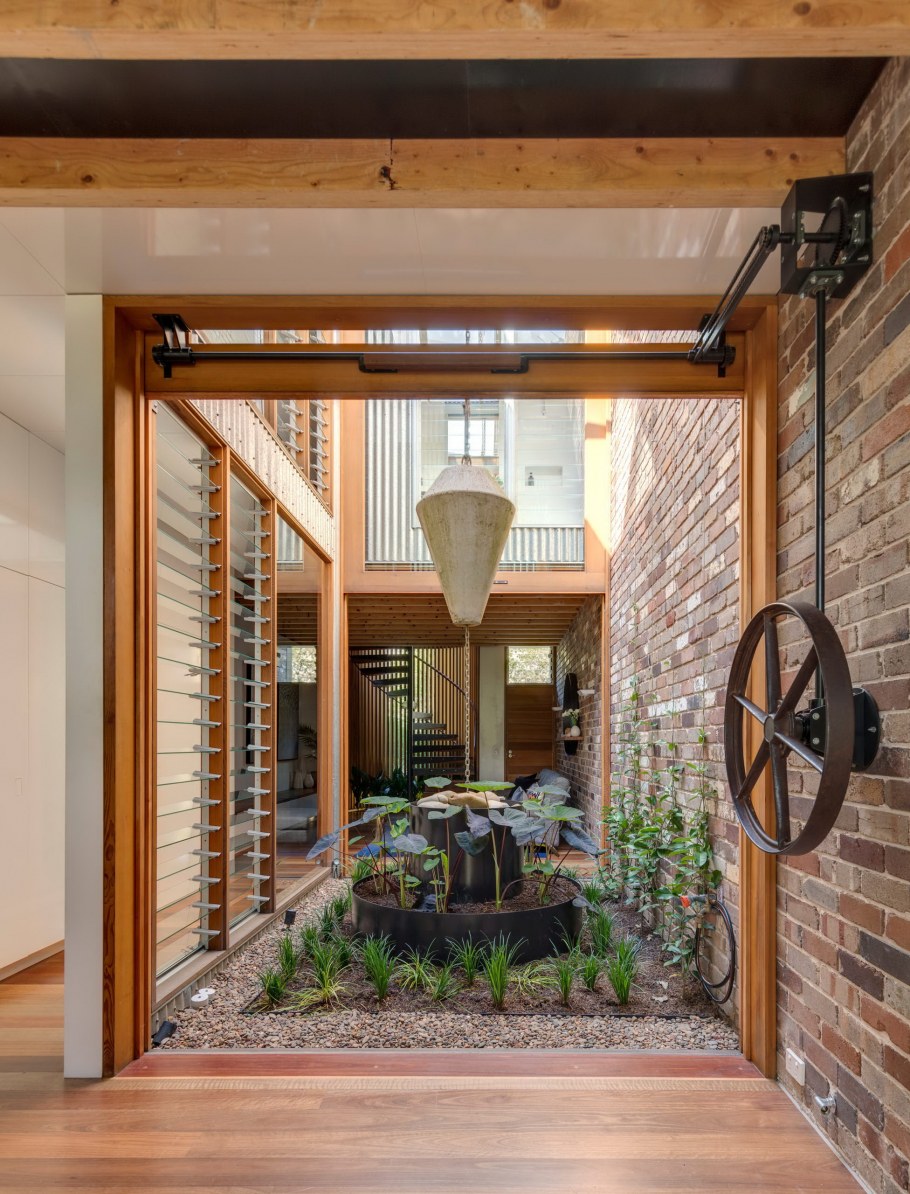 Сад в стиле лофт