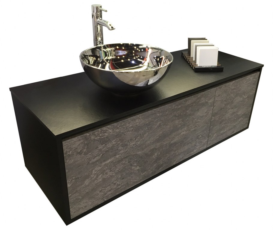 Подвесная тумба со столешницей