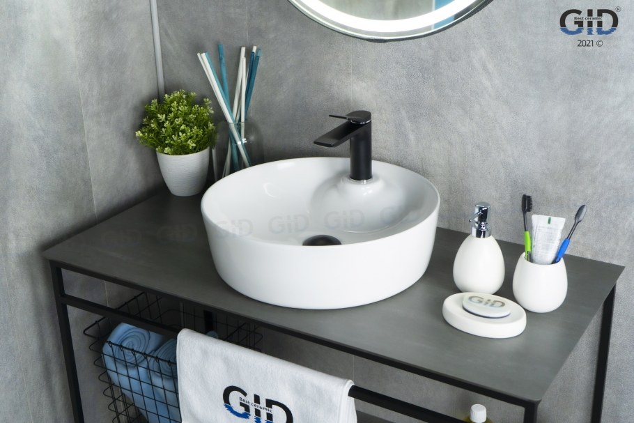 Раковина накладная gid d1301