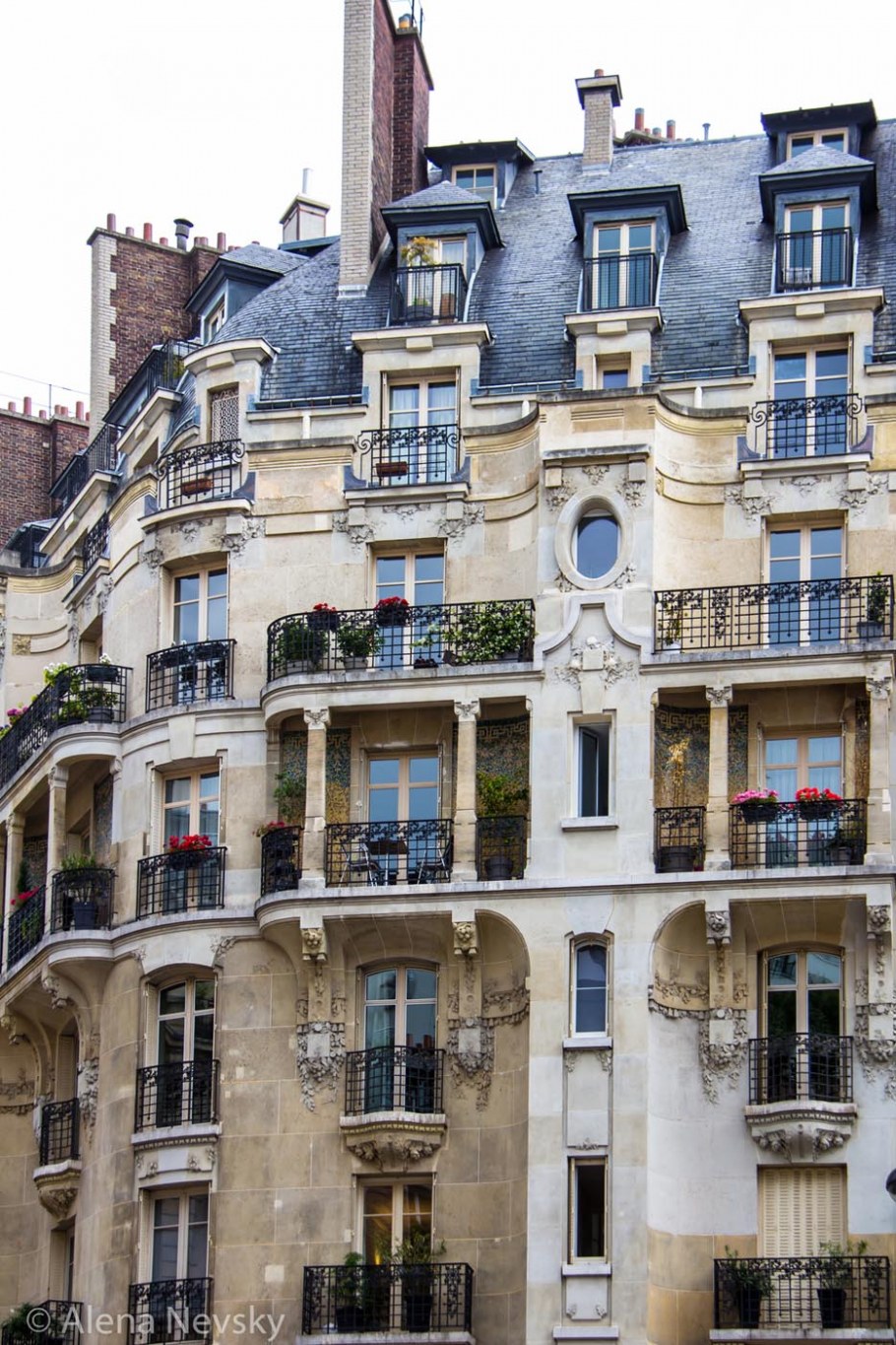 Париж архитектура Осман