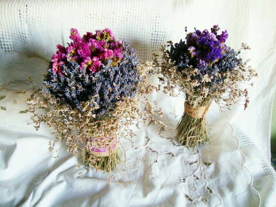 Композиции из сухоцветов