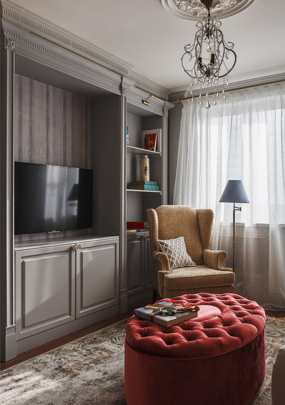 Однокомнатная квартира в стиле современная классика