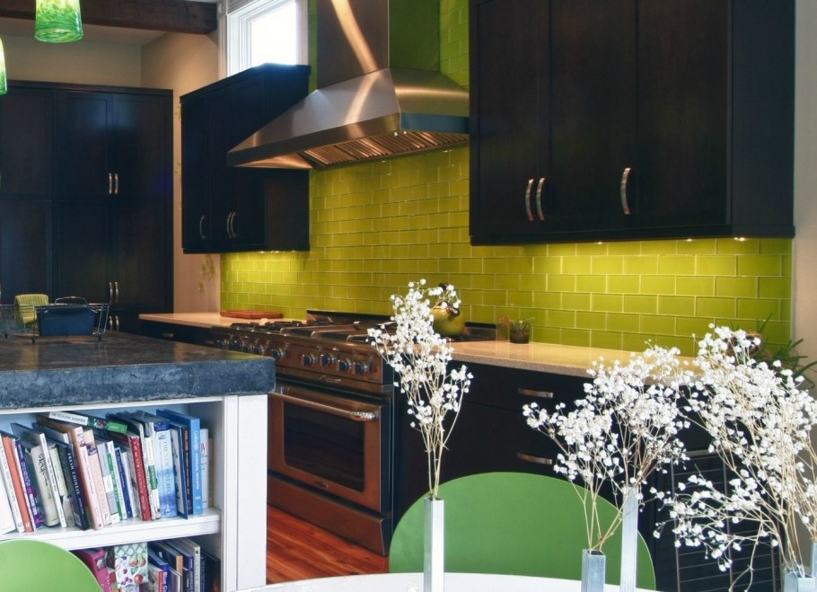 Фартук для зеленой кухни