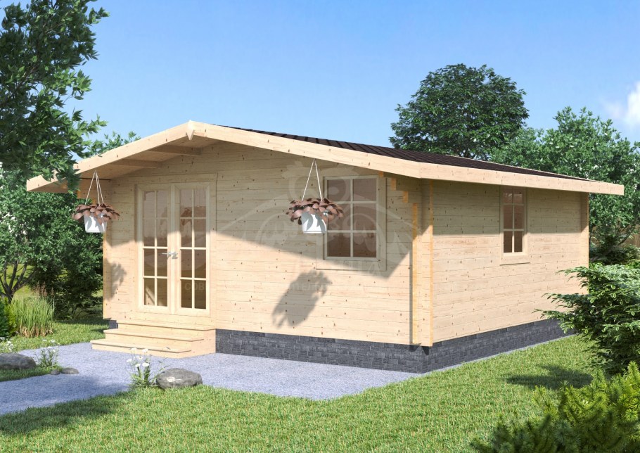 Садовый домик (в сетке)