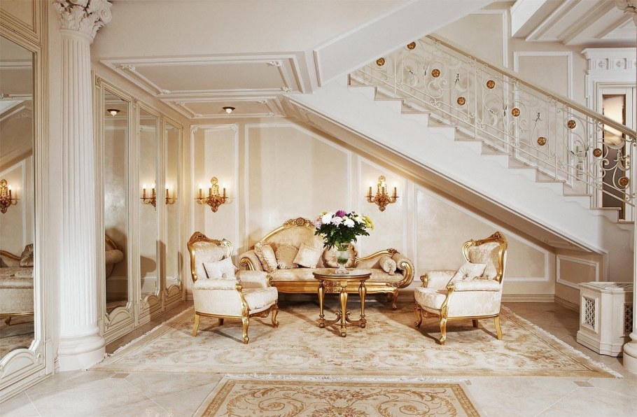 Античный стиль в интерьере