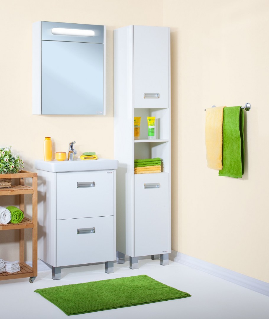 Зеркало-шкаф Бриклаер Палермо 55