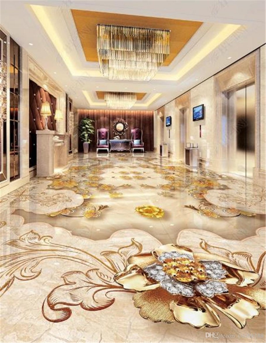 3d пол мрамор