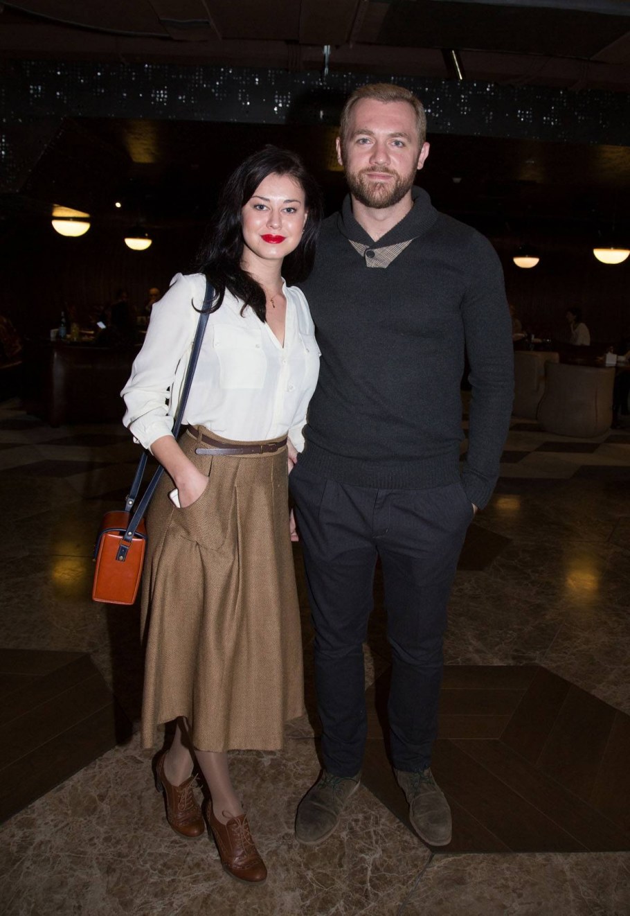 Александра Розовская и Денис Шведов