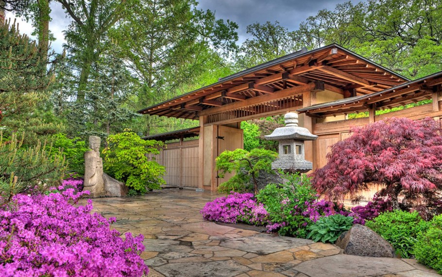 Велна японский сад