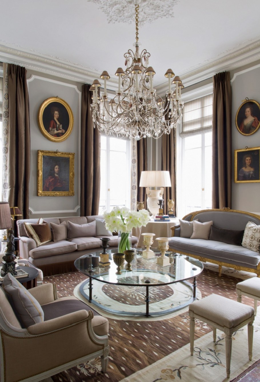 Жан-Луи Денио интерьеры в стиле Людовика