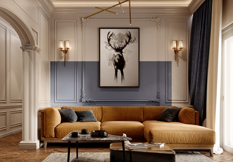 Behance Interior Design Living Room Classical