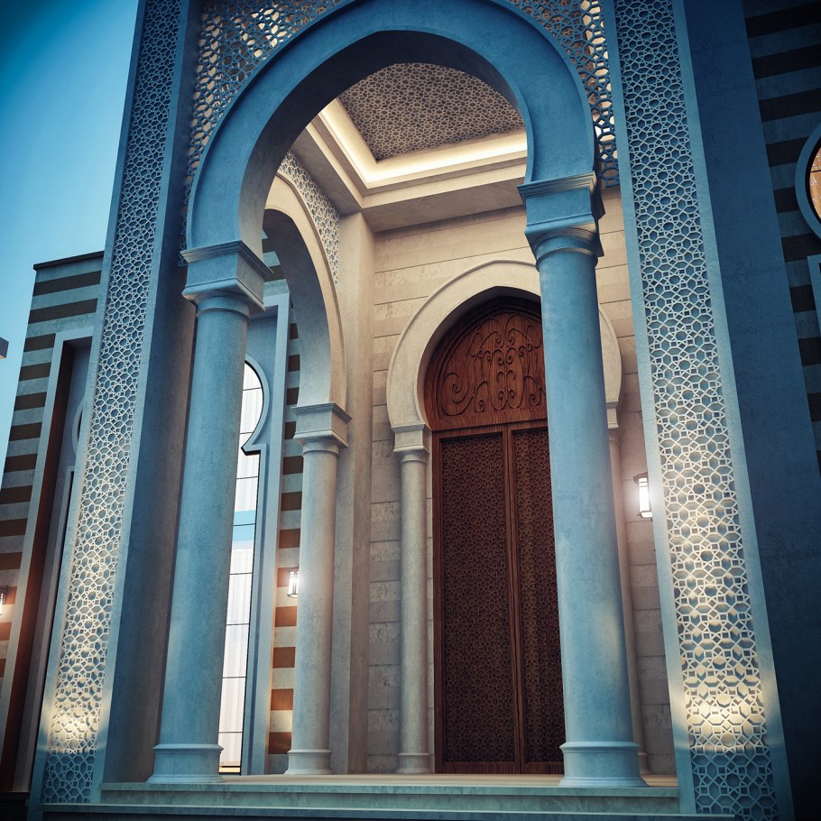 Марокко мавританские арки архитектура