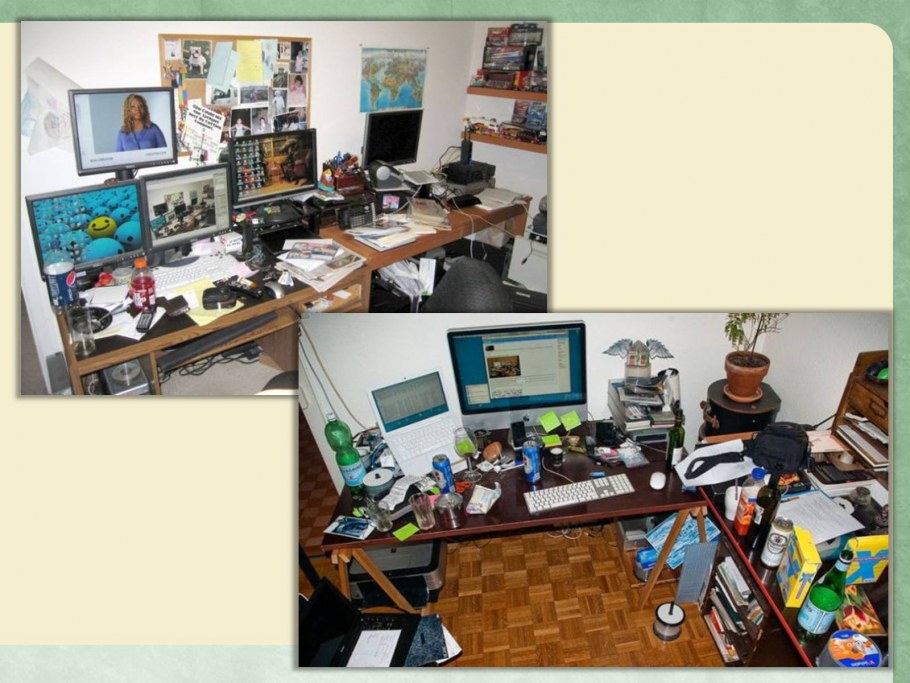 Загроможденности рабочего места