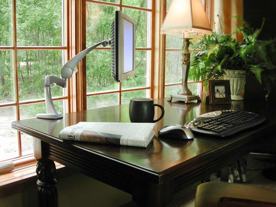 Идеальное рабочее место в офисе