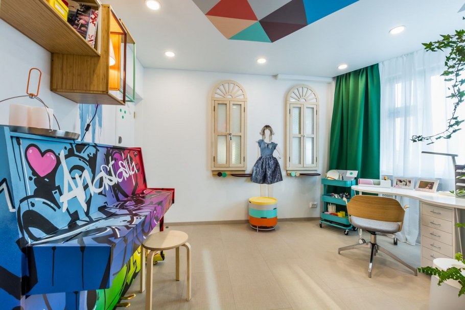 Художественная студия интерьер