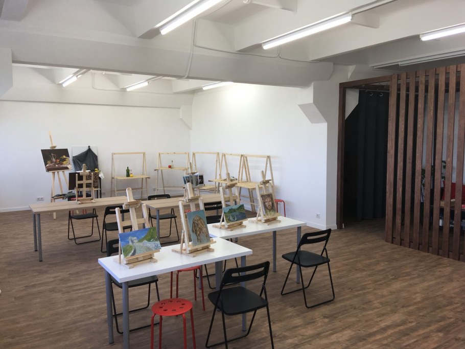 Яркий интерьер комнаты