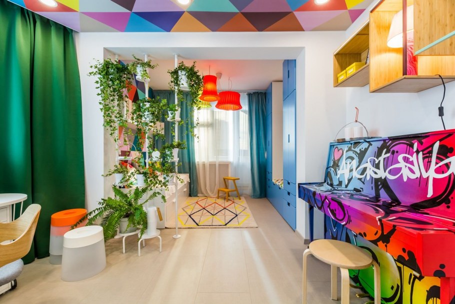 Мастерская художника интерьер