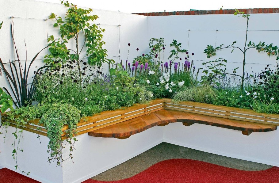 Urban Design Flower Bed