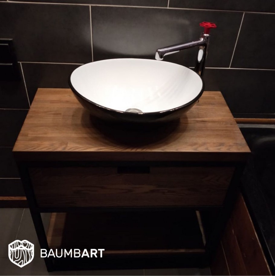 Тумба Loft под умывальник sk401