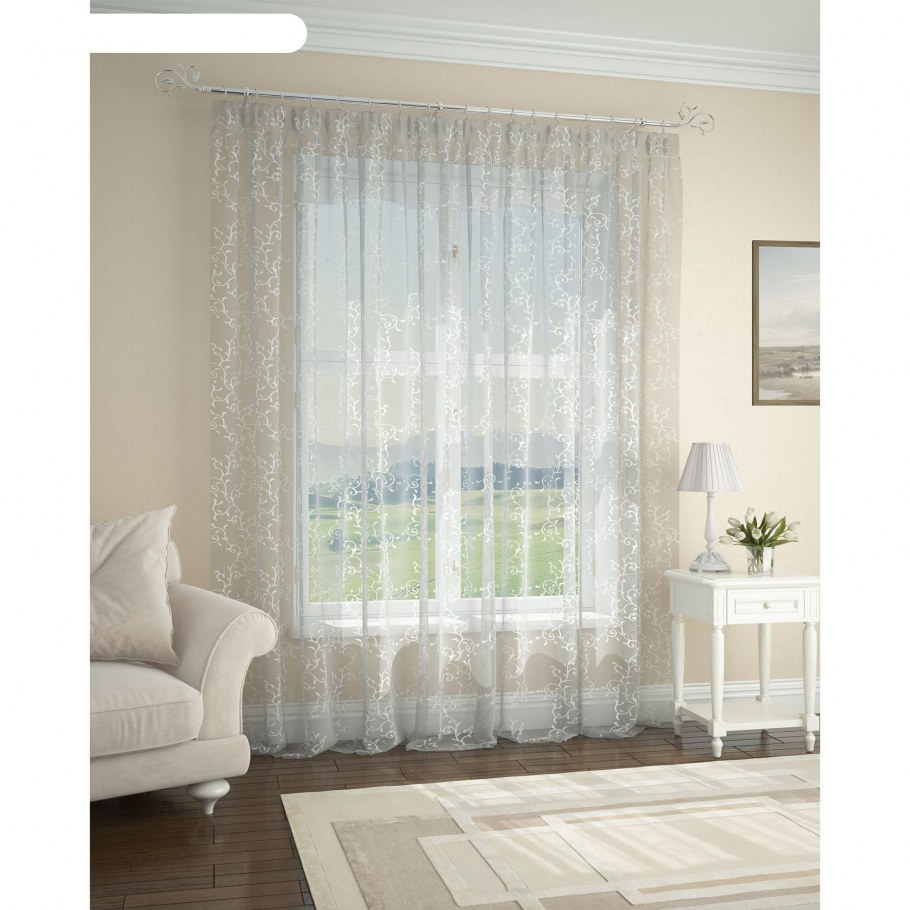 Тюль Tulle вуаль белая 400х270