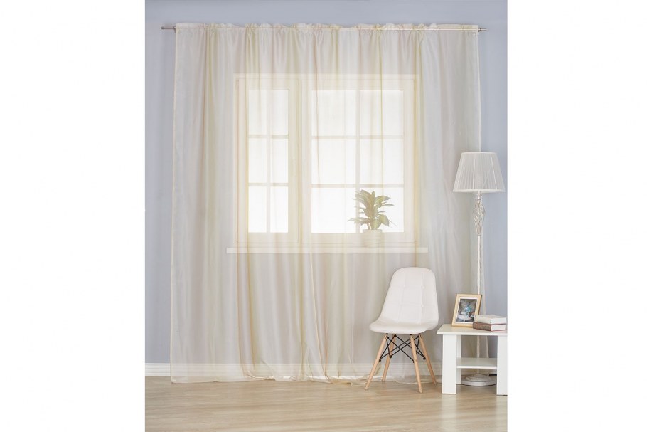 Органза дождик zj02 белый