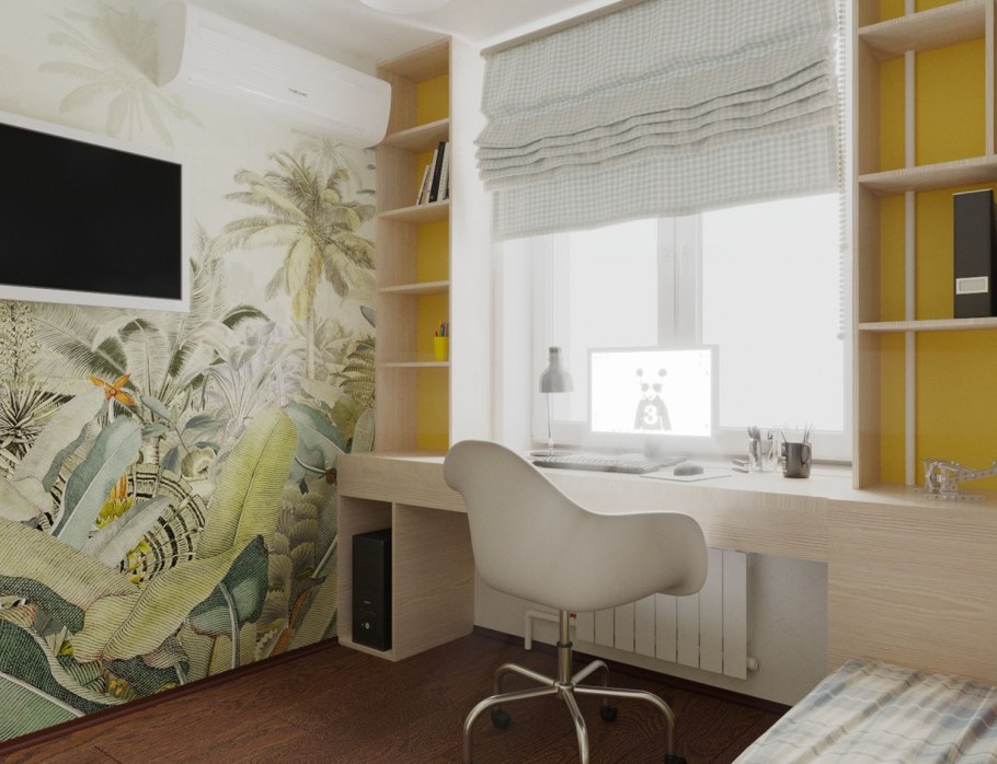 Интерьер детской для первоклассника