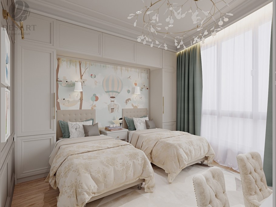 Детские спальни Неоклассика
