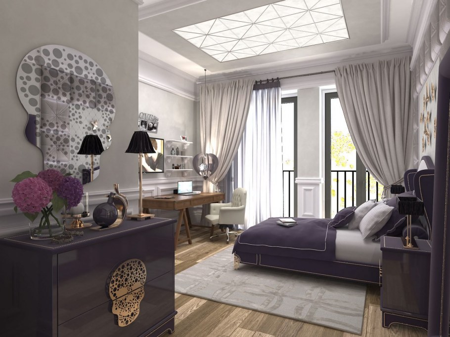 Комната мальчика классика